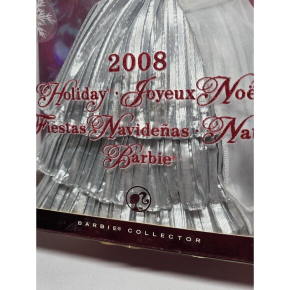 Mattel 2008 Holiday Barbie Collectable Doll Celebrating 20 Years Of Holidays NEW - Picture 2 of 13